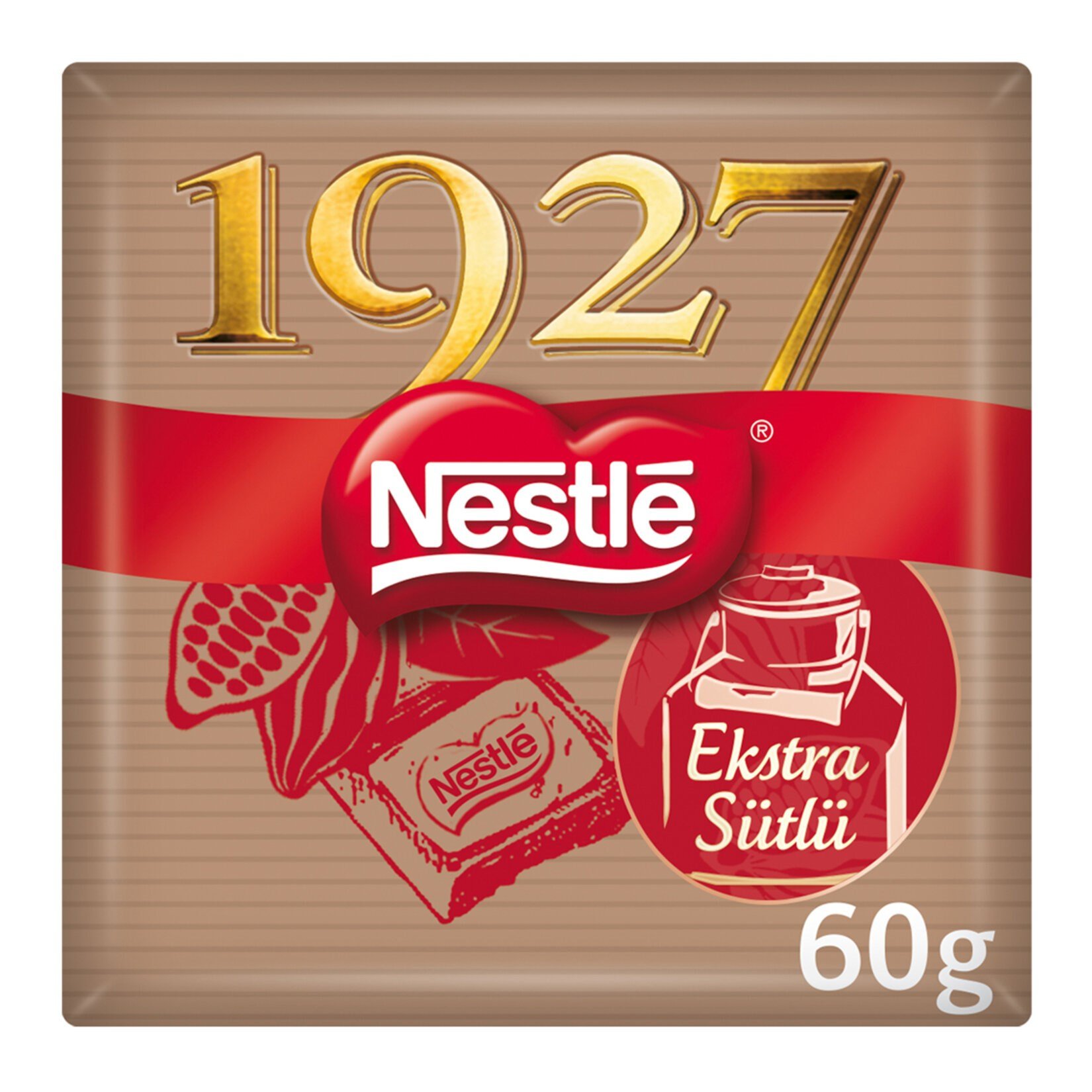 NESTLE 1927 EKSTRA SÜTLÜ KARE 60 GR
