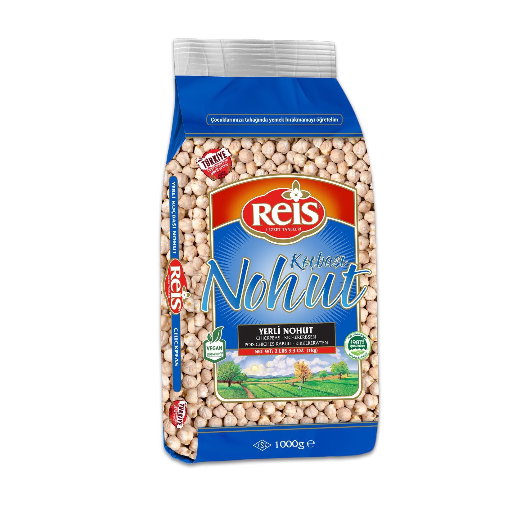 Reis Koçbaşı Nohut 1 Kg