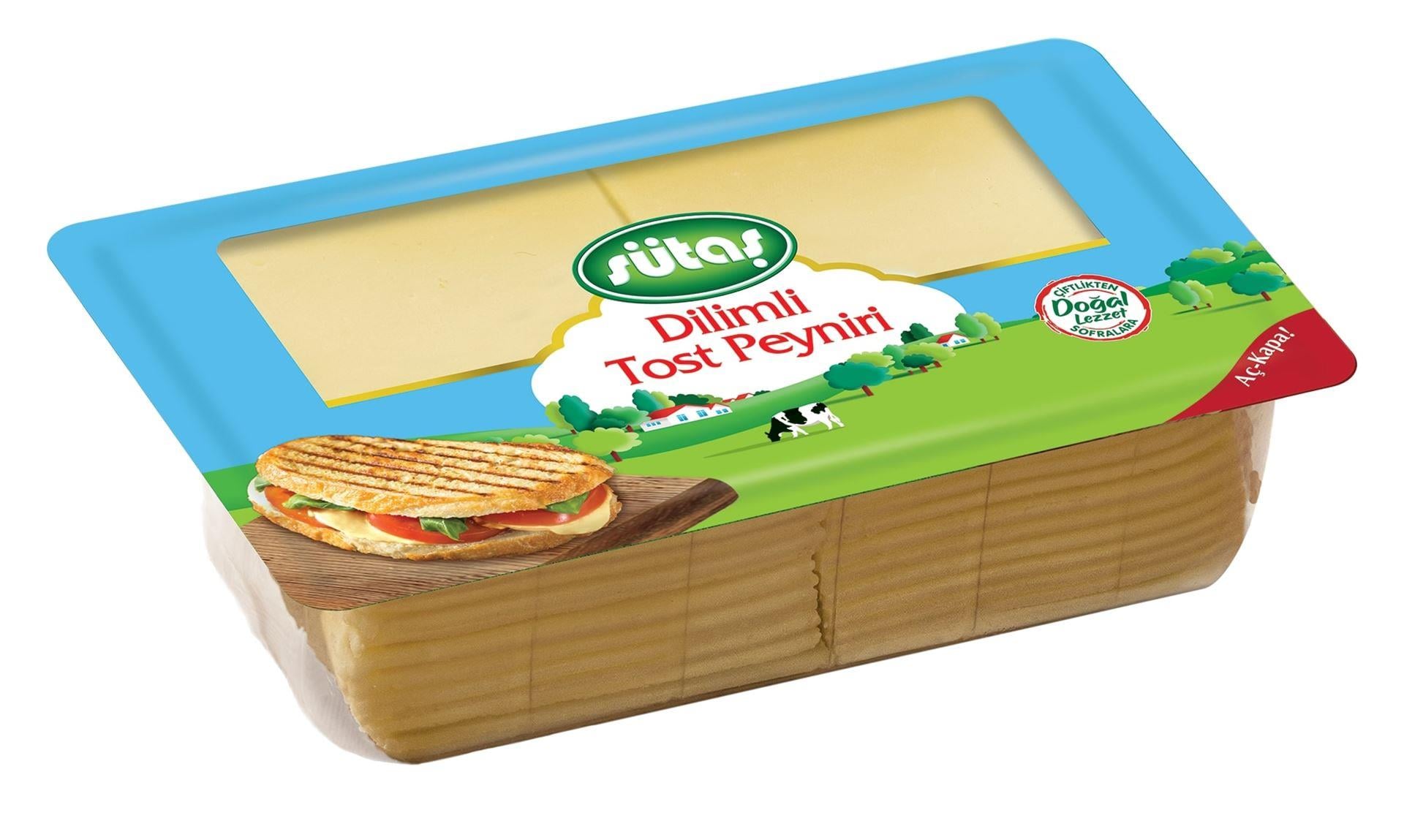 SÜTAŞ 350 GR KAŞAR PEYNİRİ DİLİMLİ