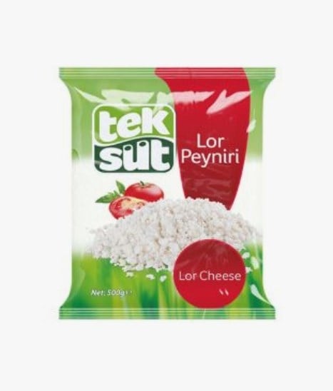 TEKSÜT YAĞSIZ LOR PEYNİRİ 500 GR