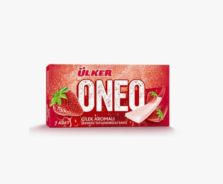 ÜLKER ONEO SLIMS ÇİLEK AROMALI SAKIZ 14 GR