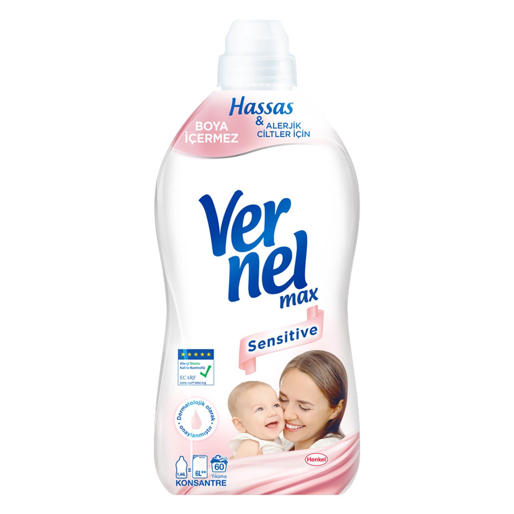 YUMUŞATICI MAX SENSİTİVE VERNEL 1,44 LT
