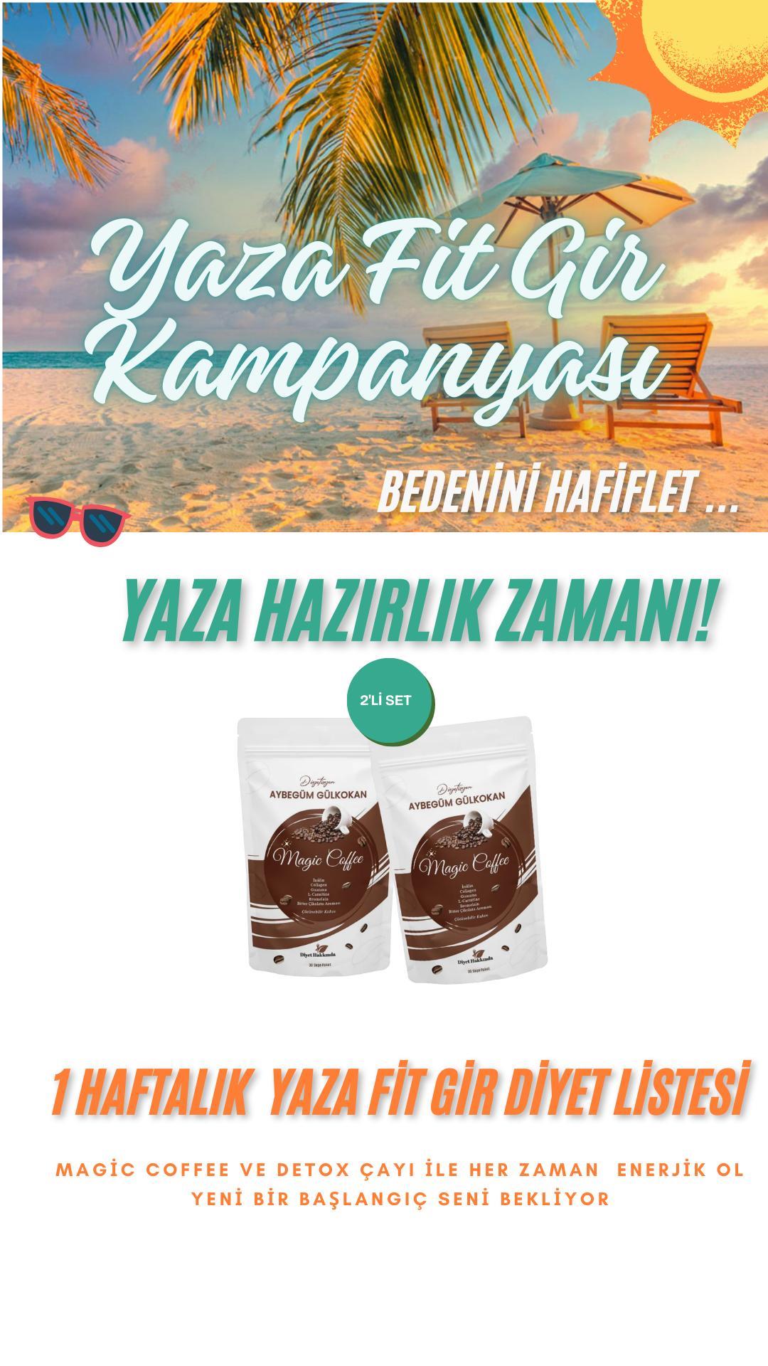 Yaza Fit Gir Diyet Listeli SET Coffee