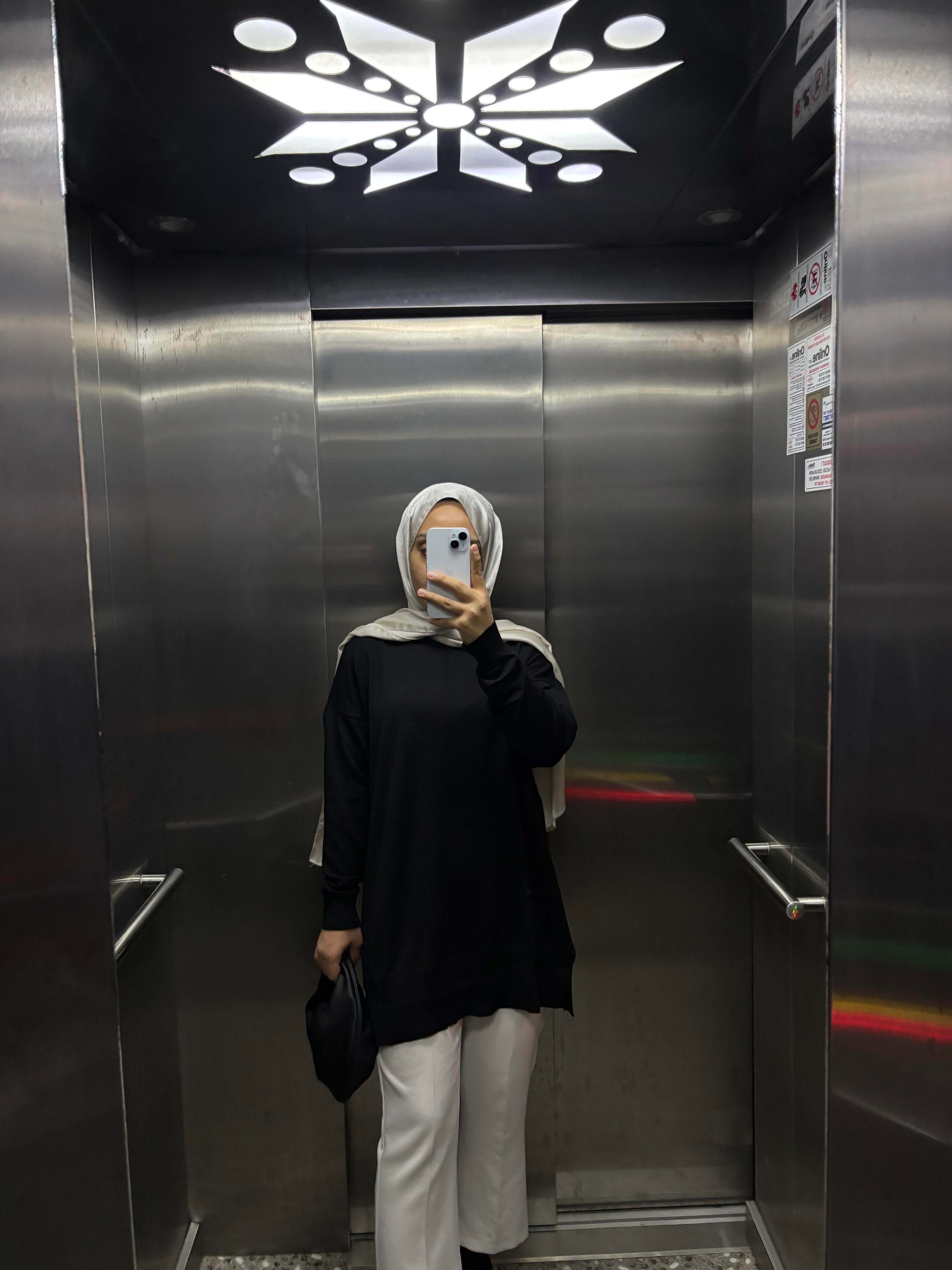 Triko Tunik Siyah 