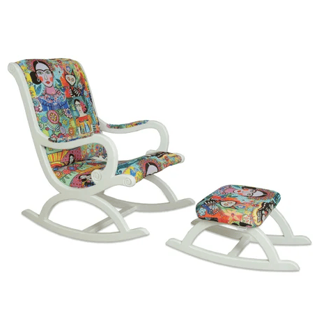 Rustik Diego Sallanan Sandalye | Baba Koltuğu | Dinlenme Koltuğu 