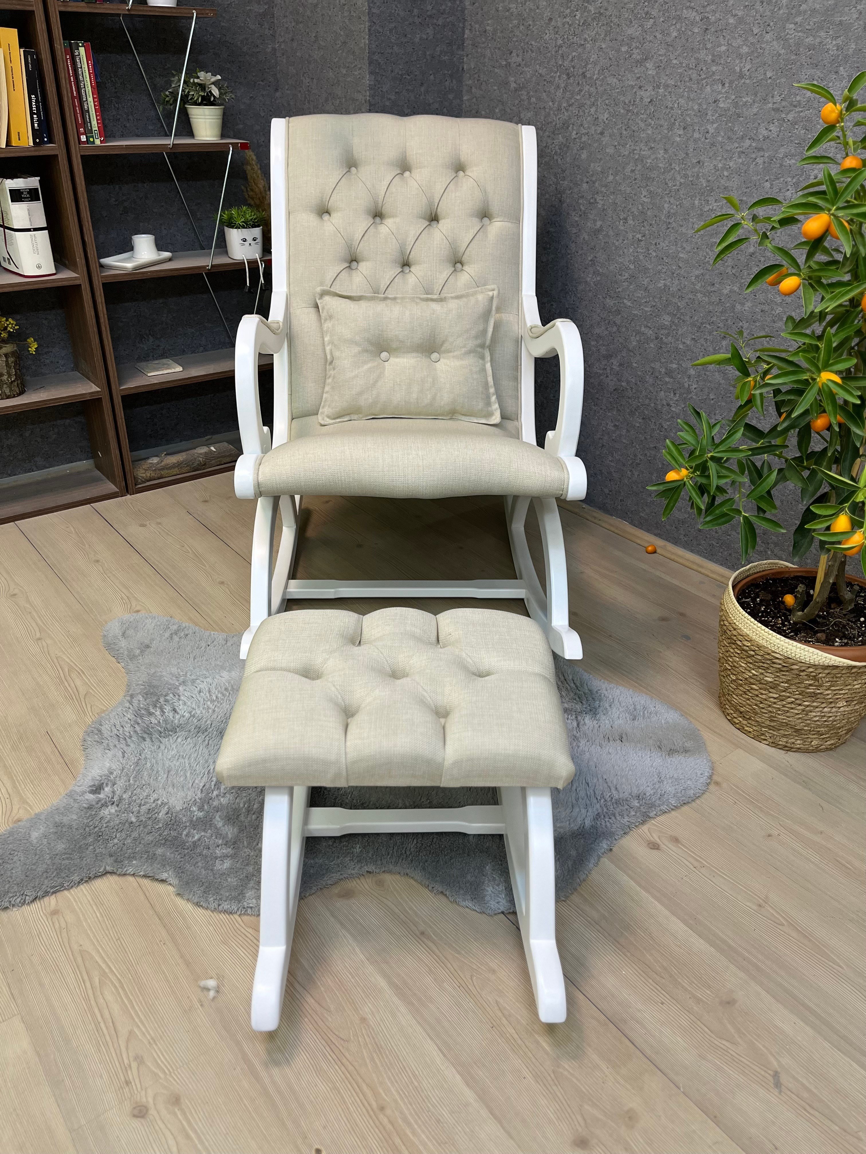 RUSTİK SALLANAN SANDALYE