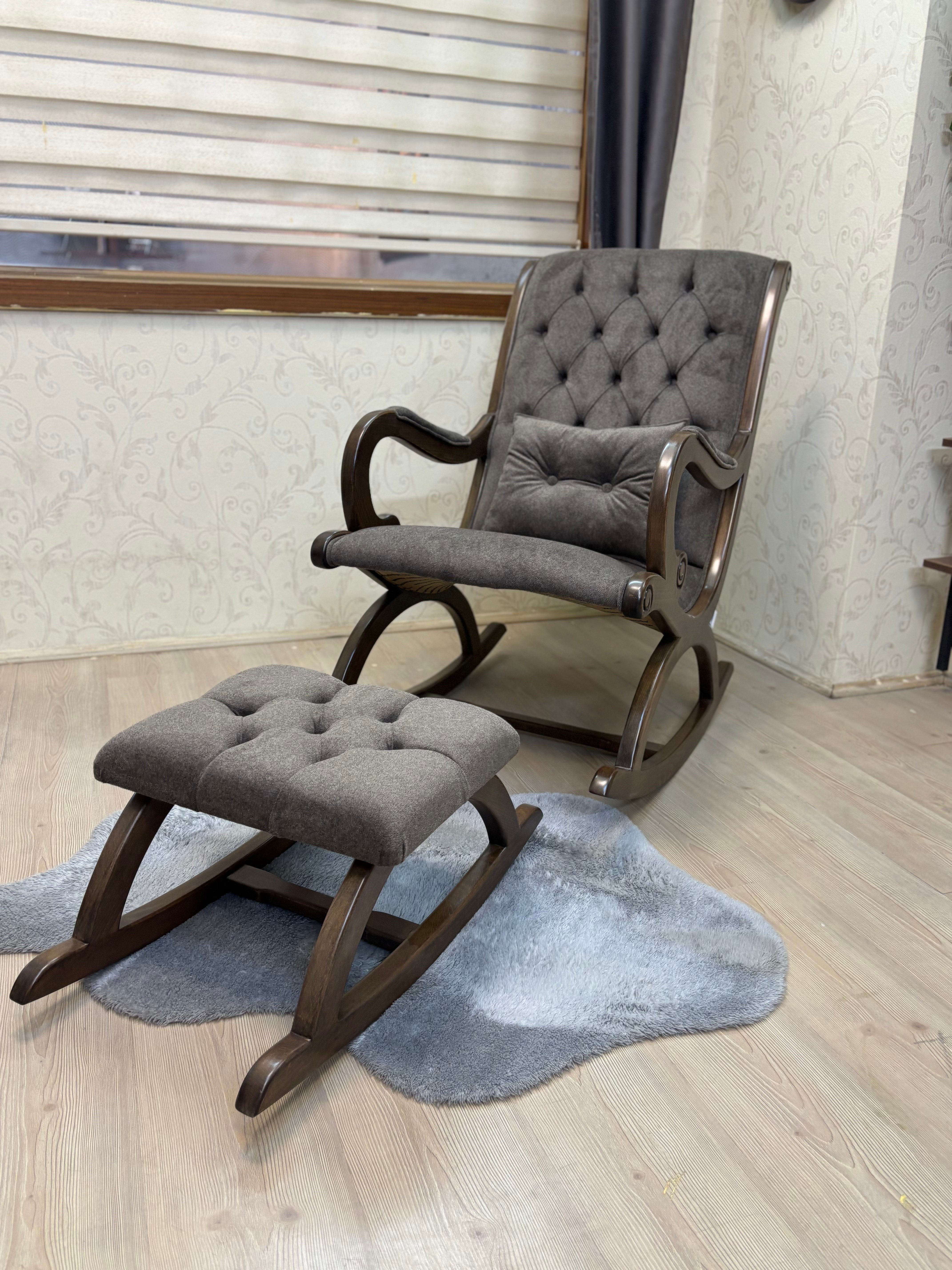 RUSTİK SALLANAN SANDALYE