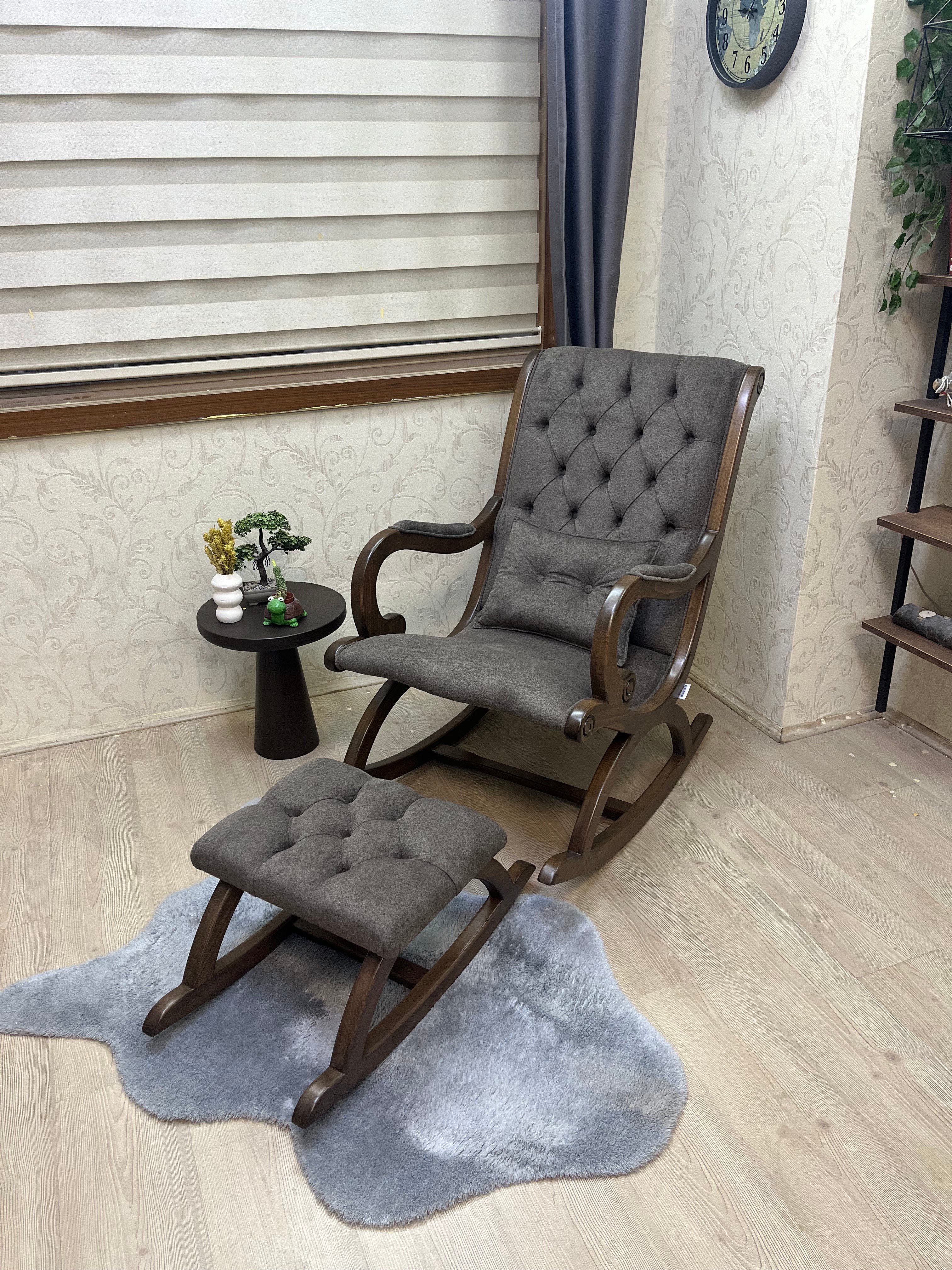 RUSTİK SALLANAN SANDALYE