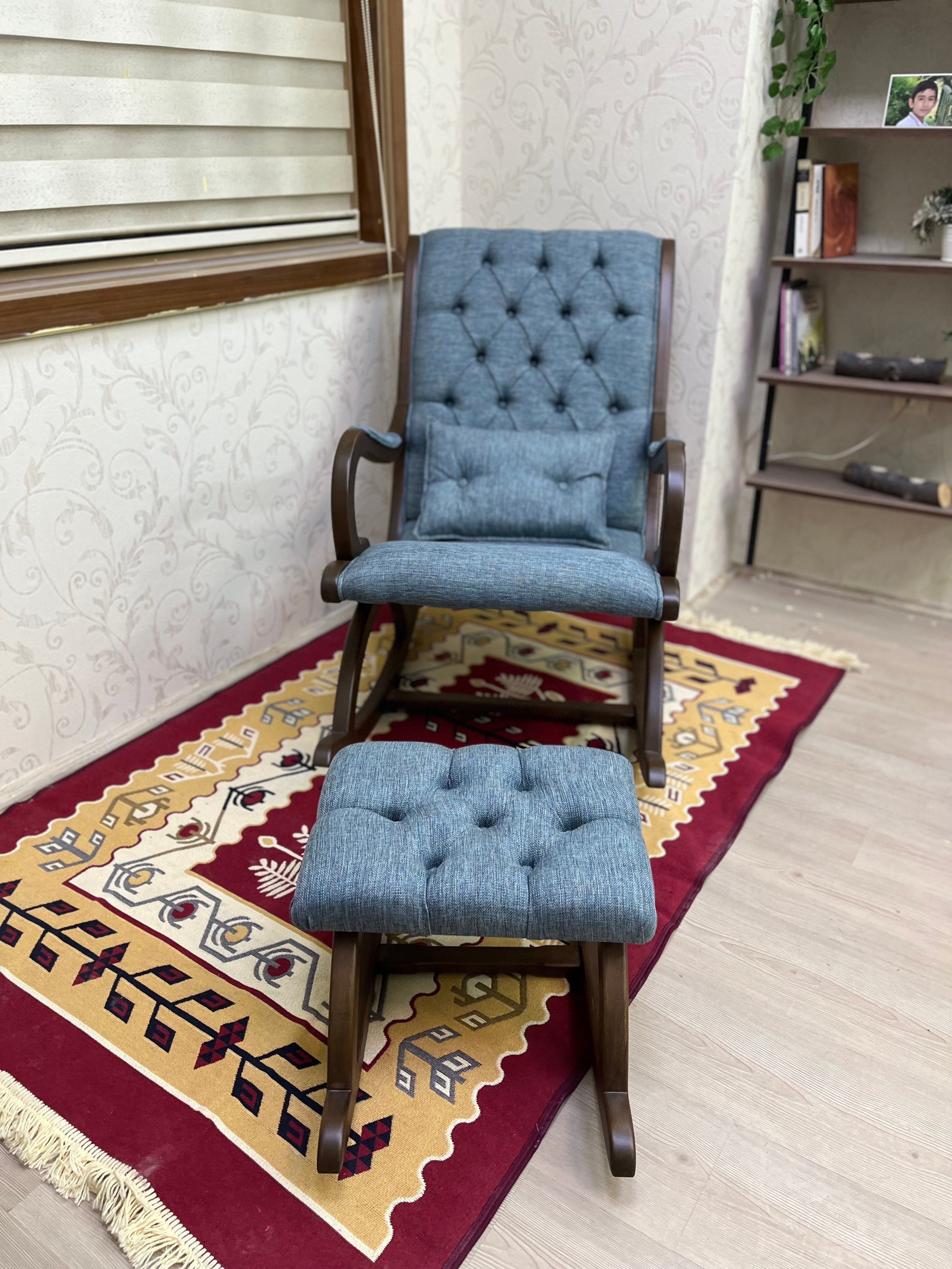 RUSTİK SALLANAN SANDALYE