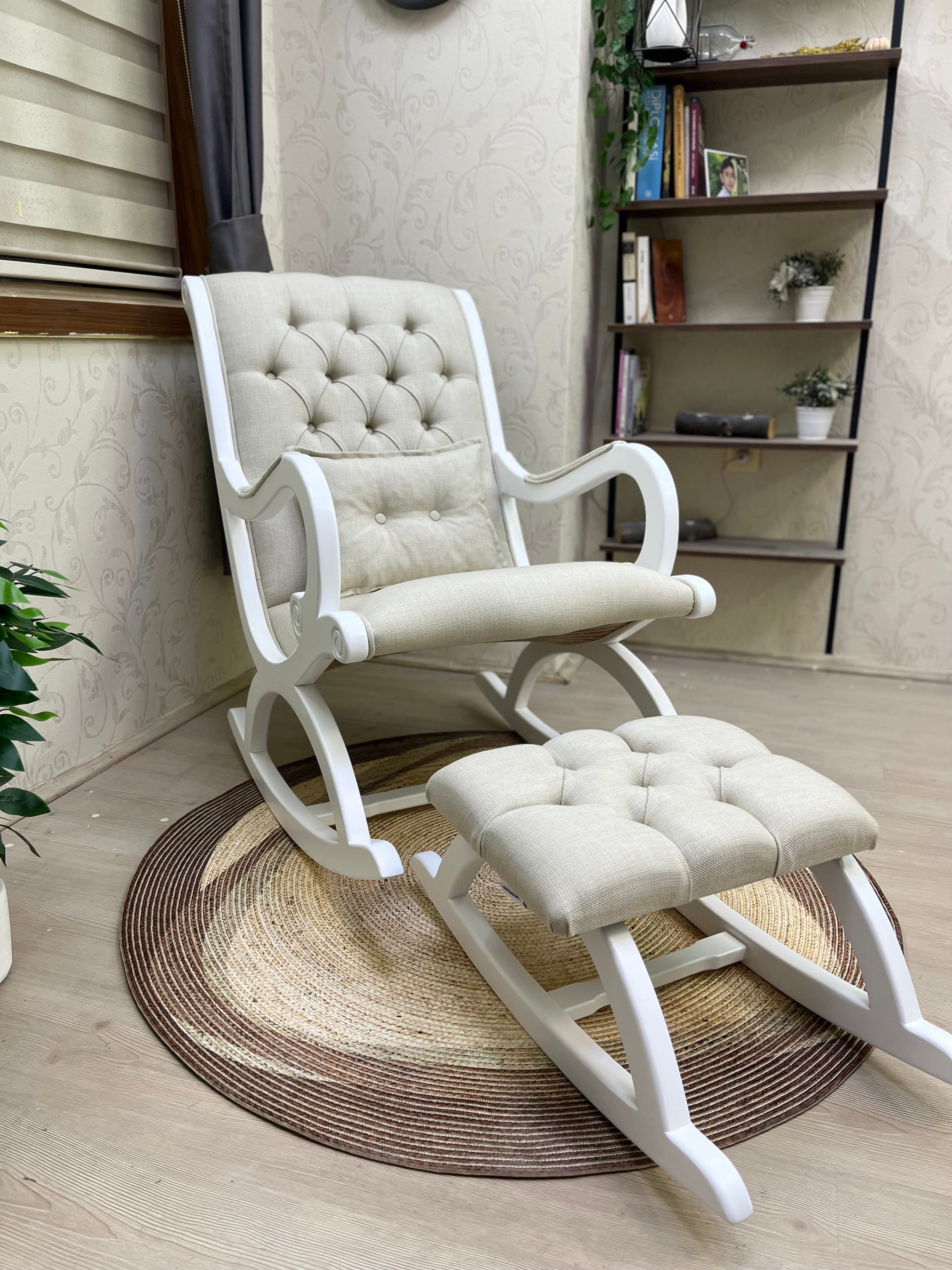 RUSTİK SALLANAN SANDALYE