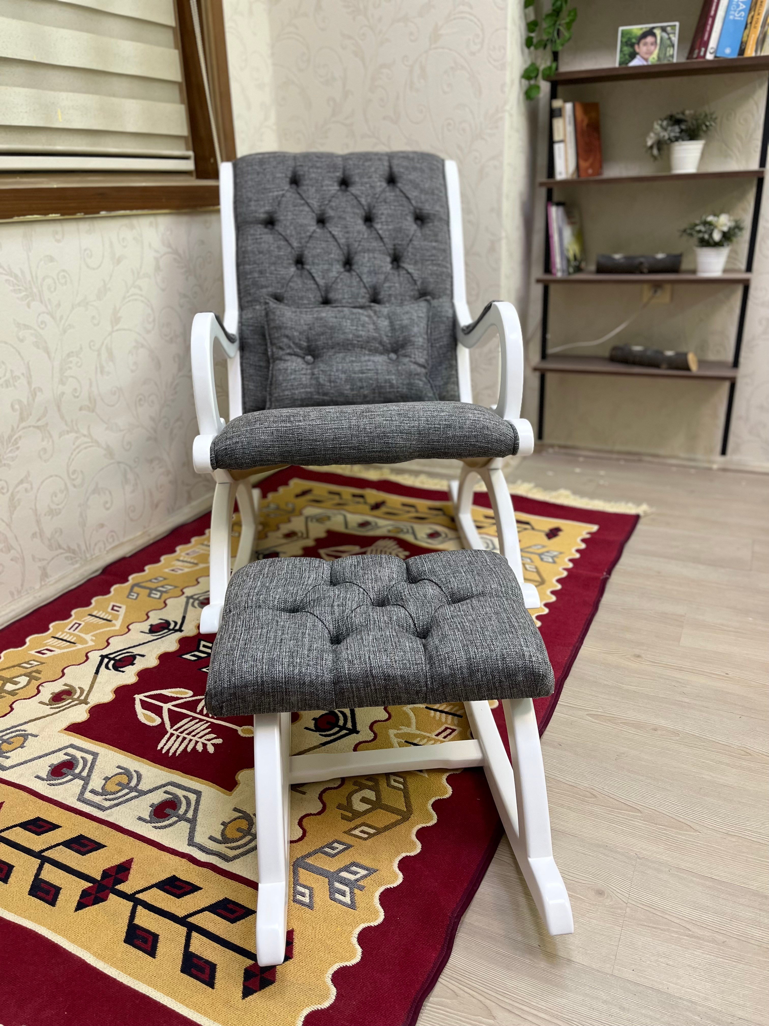 RUSTİK SALLANAN SANDALYE
