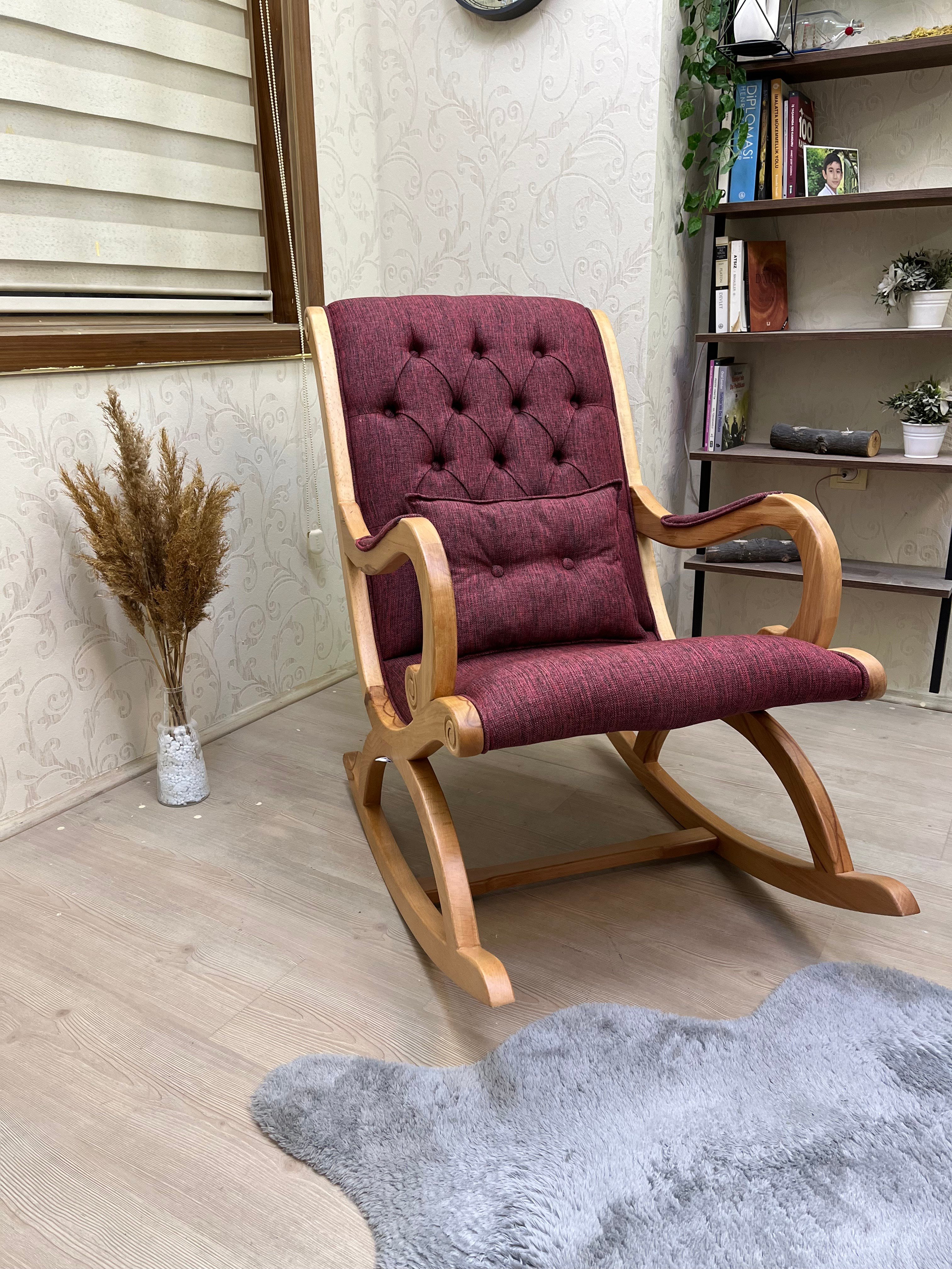 RUSTİK SALLANAN SANDALYE
