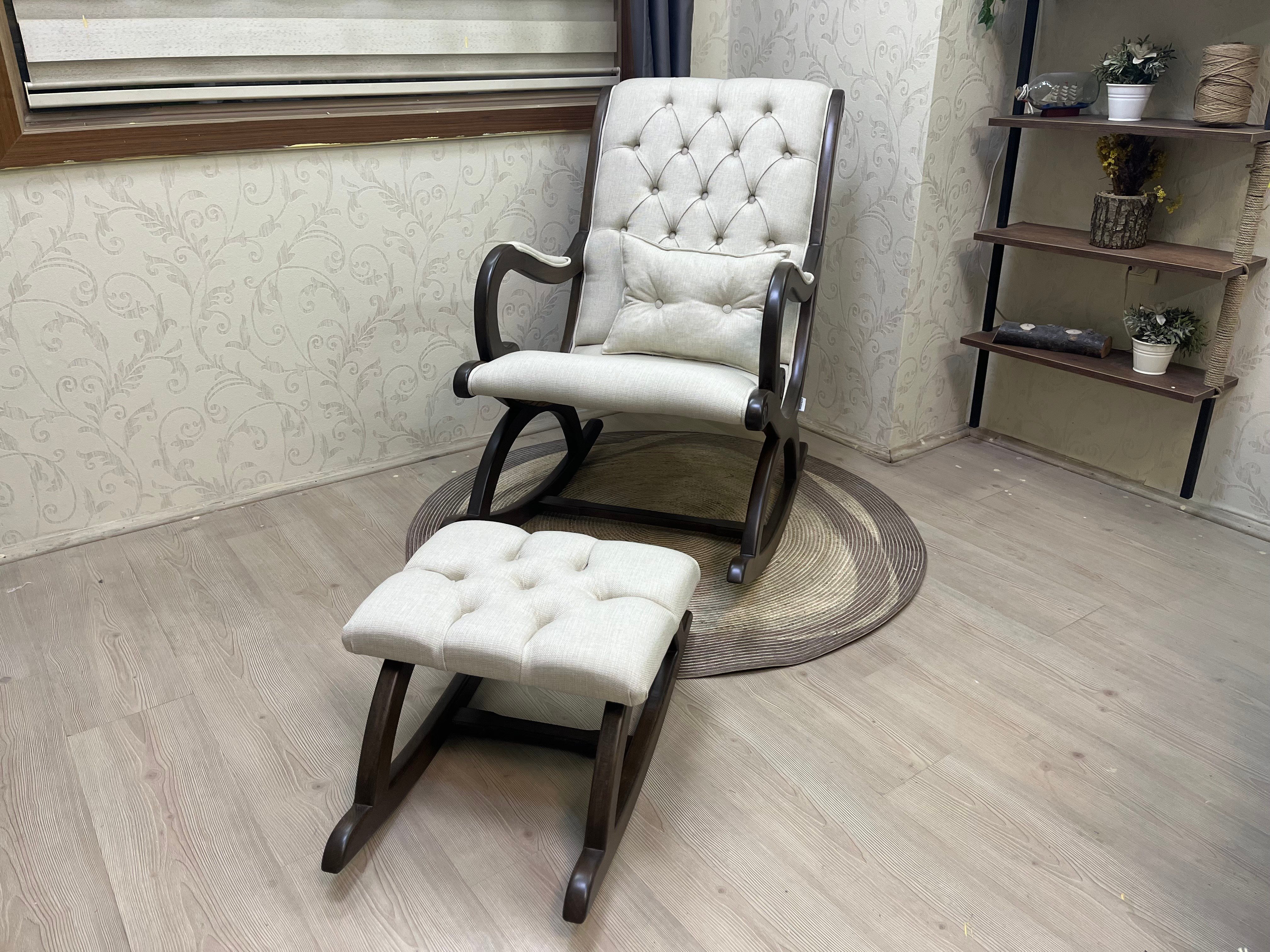 RUSTİK SALLANAN SANDALYE