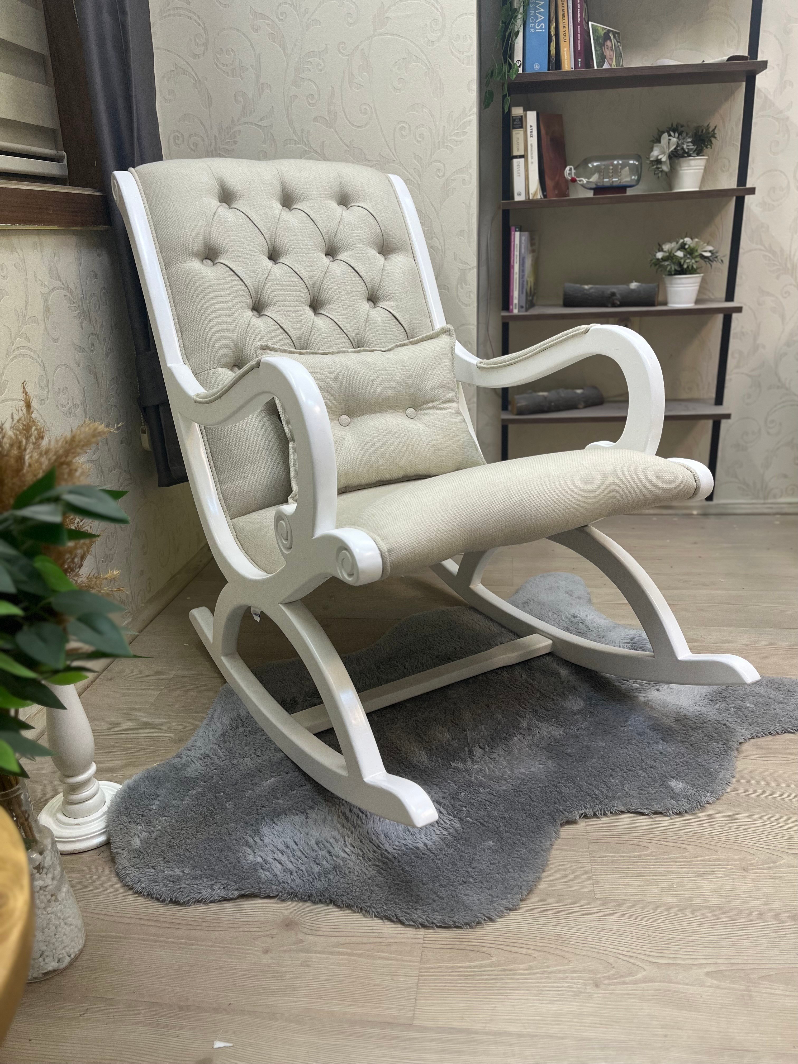 RUSTİK SALLANAN SANDALYE