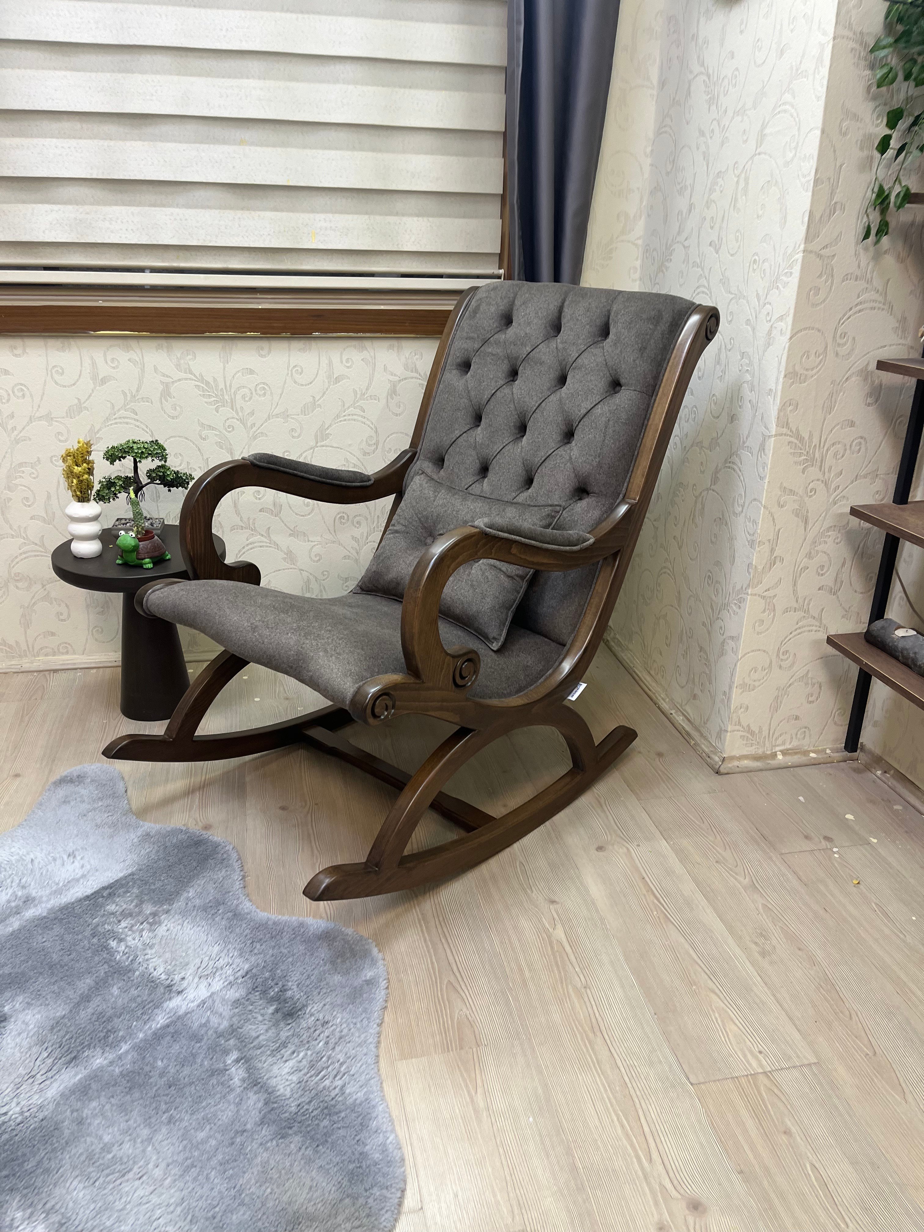 RUSTİK SALLANAN SANDALYE