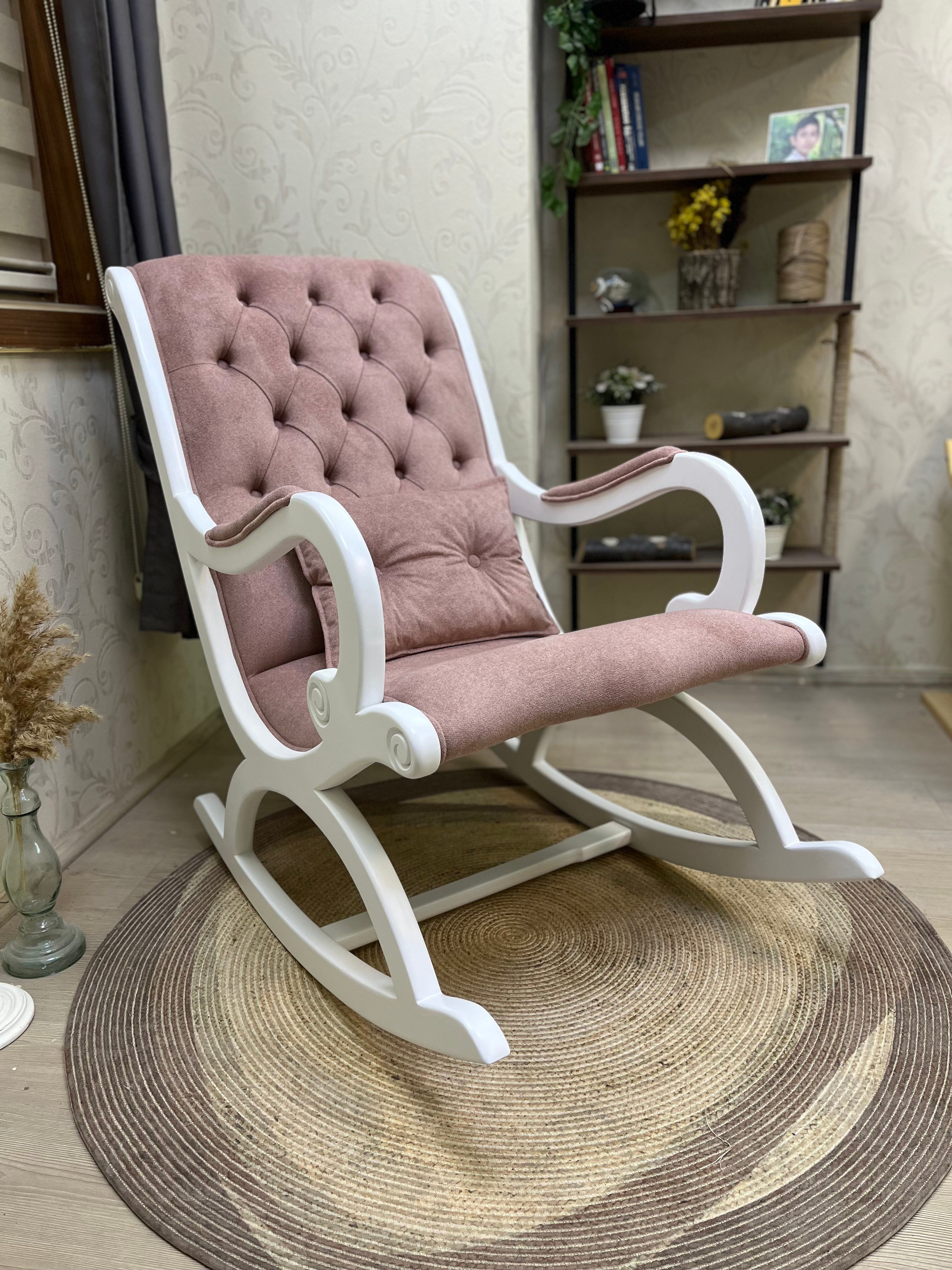 RUSTİK SALLANAN SANDALYE