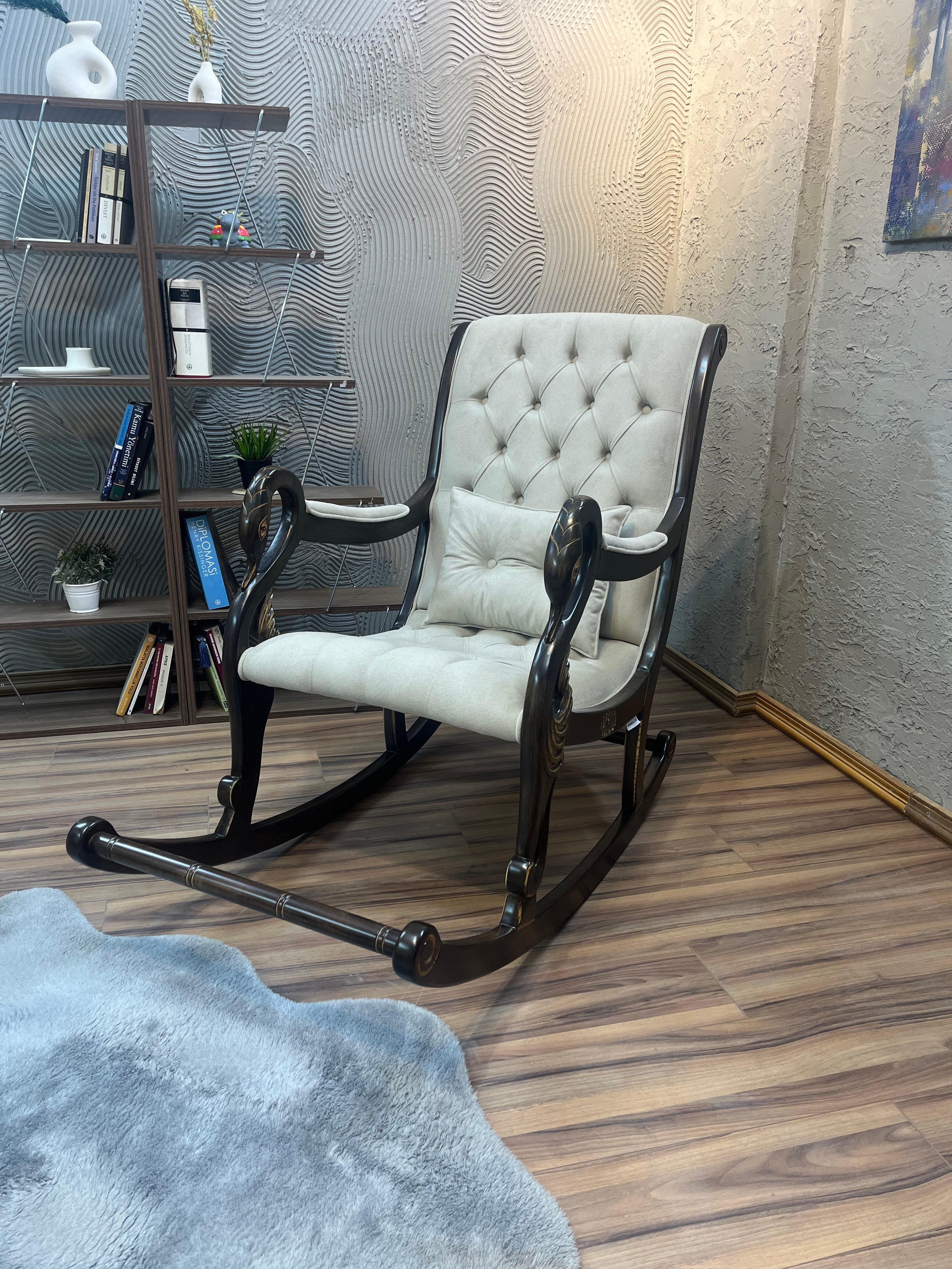 VİNTAGE SALLANAN SANDALYE