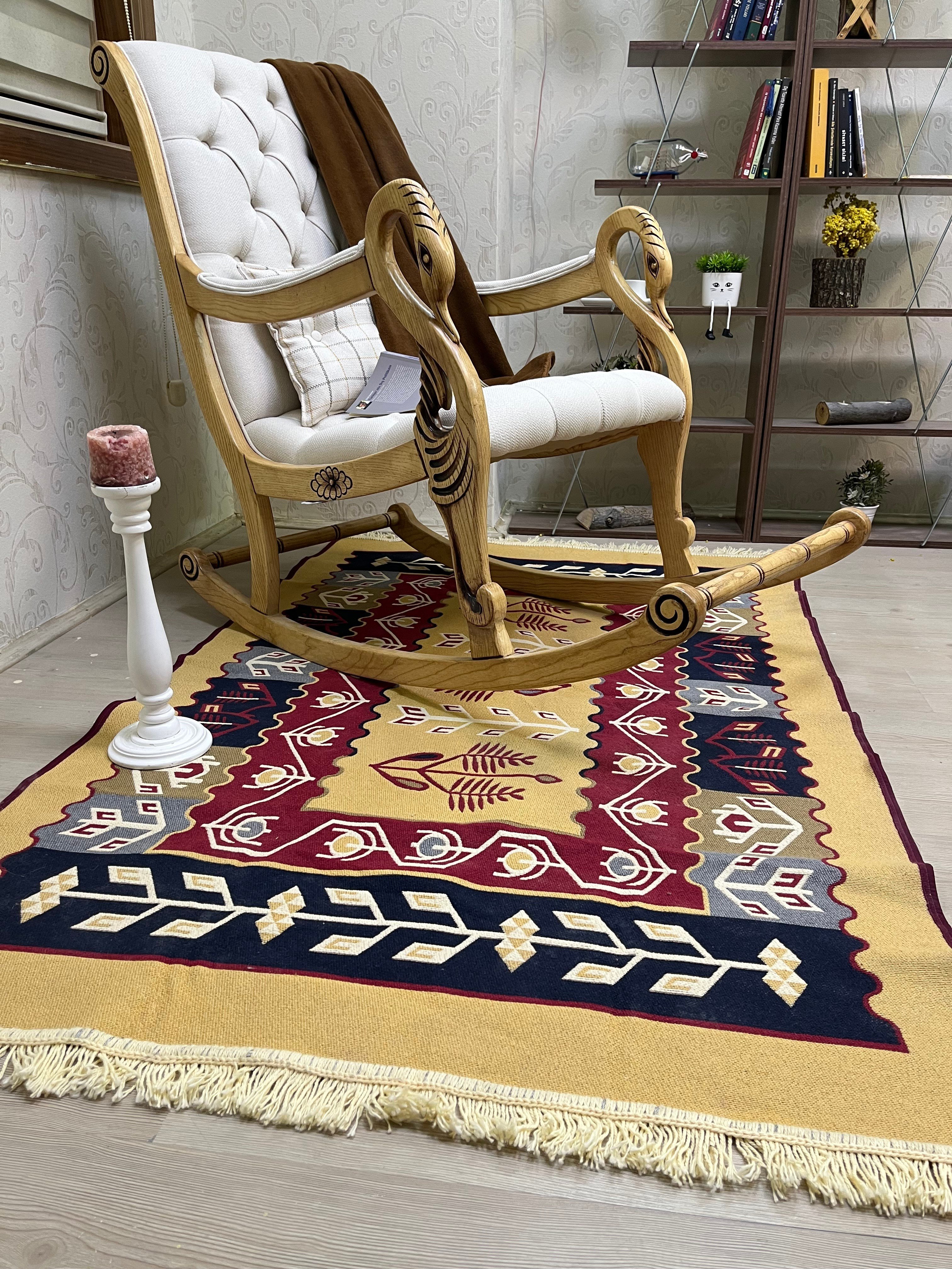 VİNTAGE SALLANAN SANDALYE
