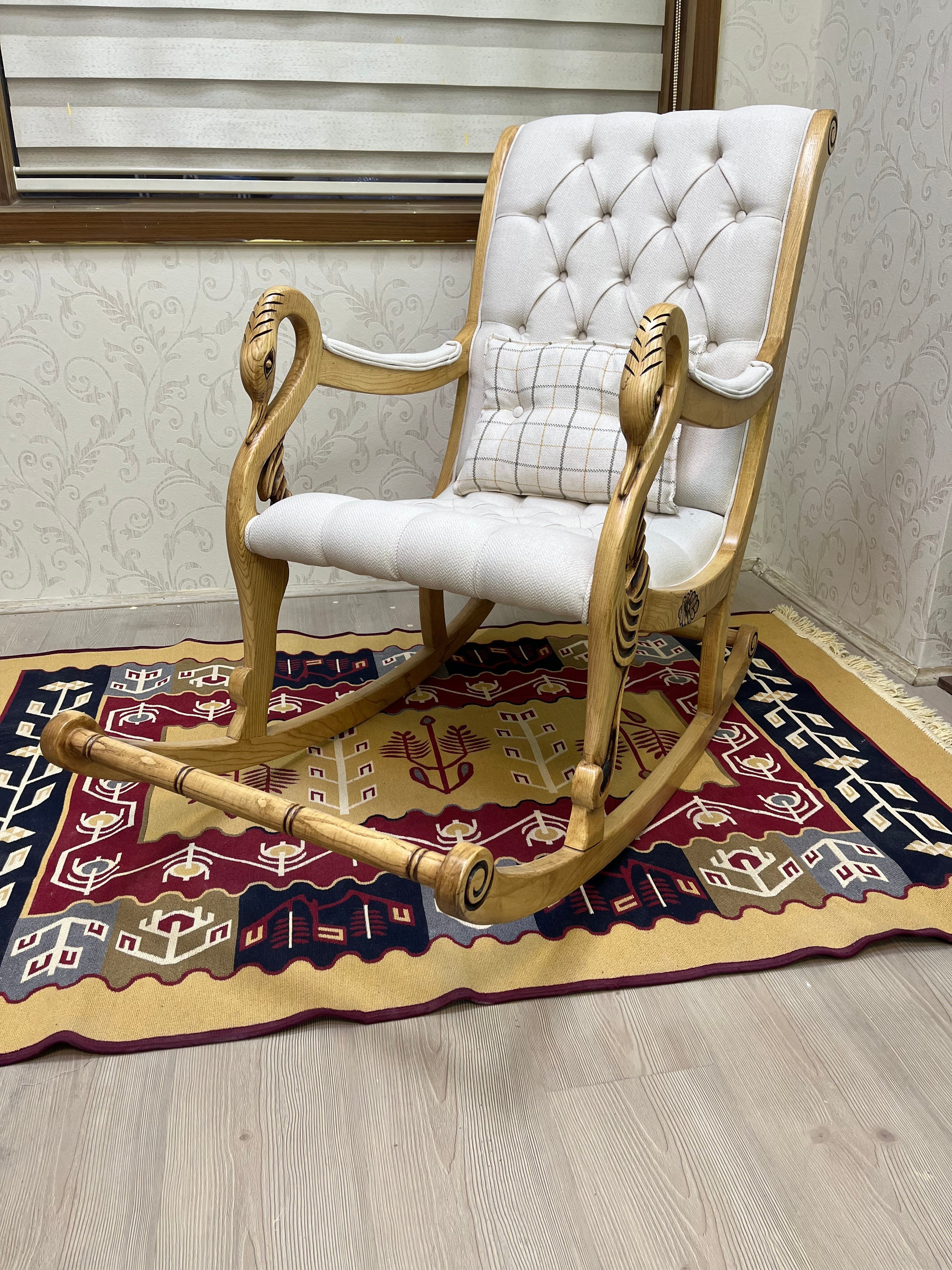 VİNTAGE SALLANAN SANDALYE