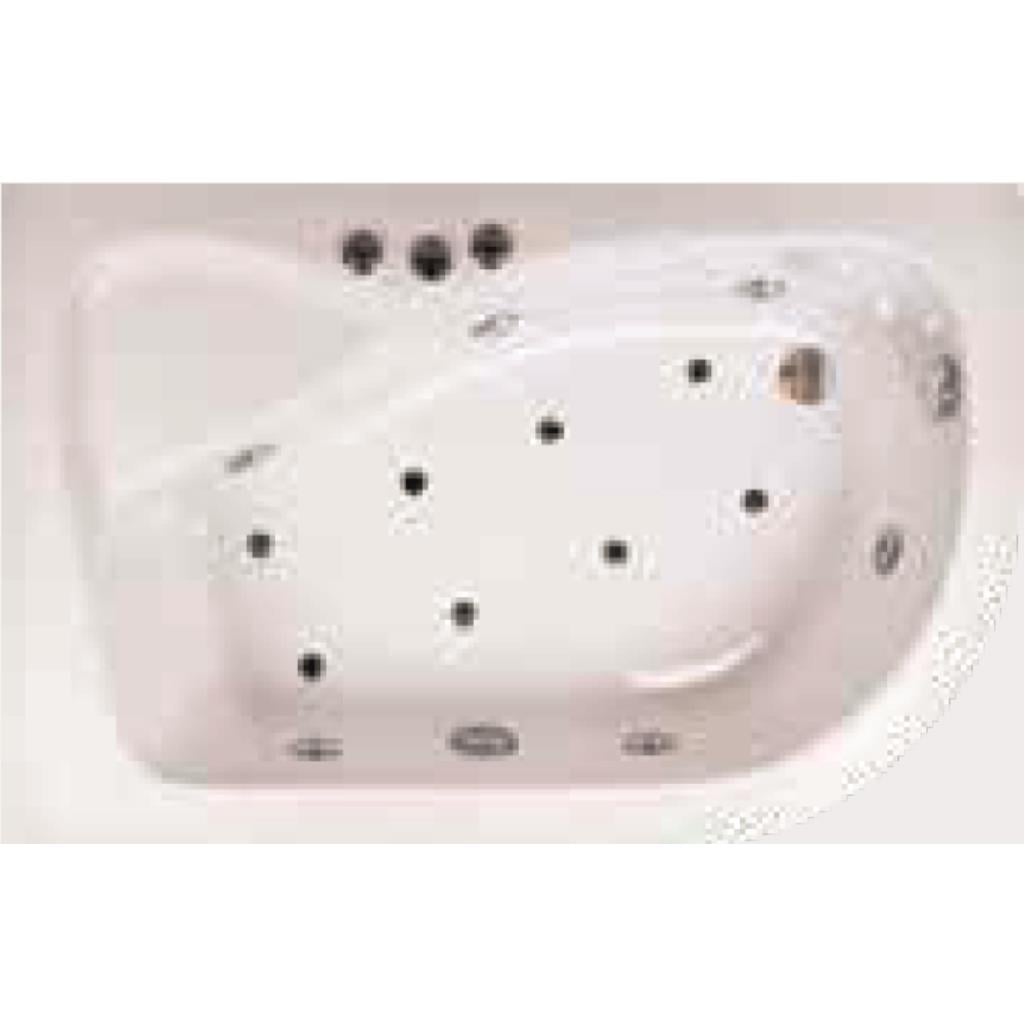 SHOWER ANETHUM Asimetrik Oturmalı Mini Küvet