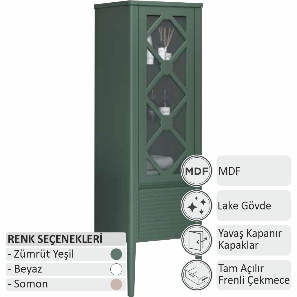 SHOWER ASYA Boy Dolabı