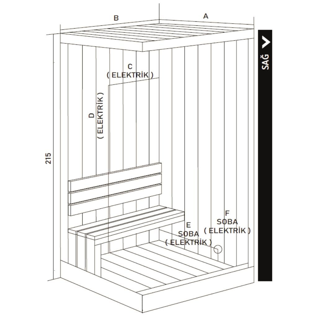 SHOWER Aura Sauna + Kompakt Sistem