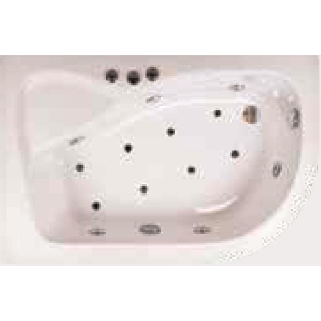 SHOWER FERISYA Asimetrik Oturmalı Mini Küvet
