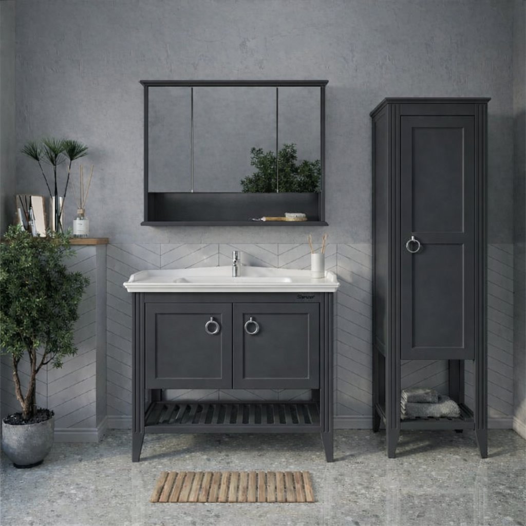 SHOWER FLORYA Banyo Dolabı 100 Cm