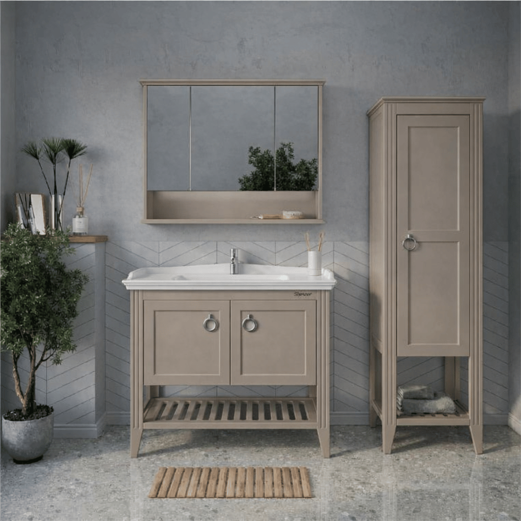 SHOWER FLORYA Banyo Dolabı 100 Cm
