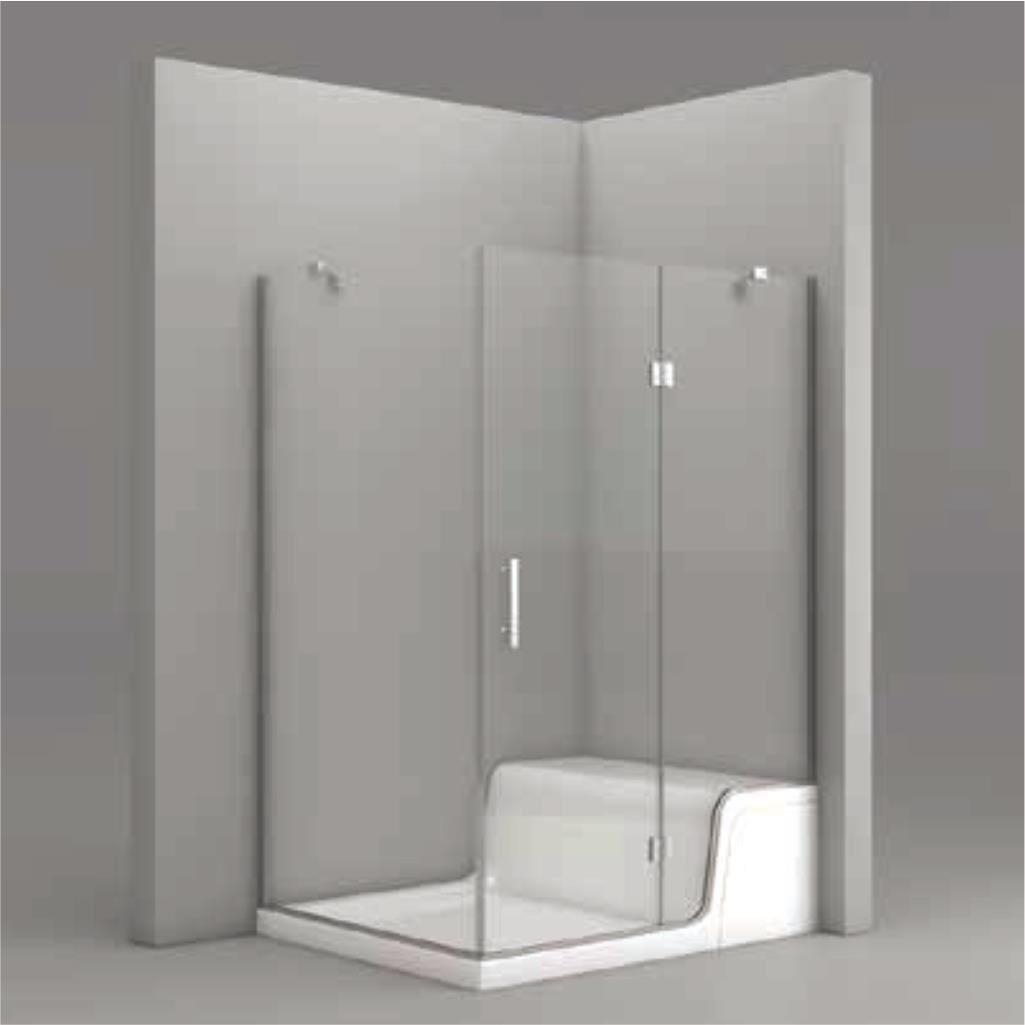 SHOWER GAYA Oturmalı Dikdörtgen Flat Duş Teknesi