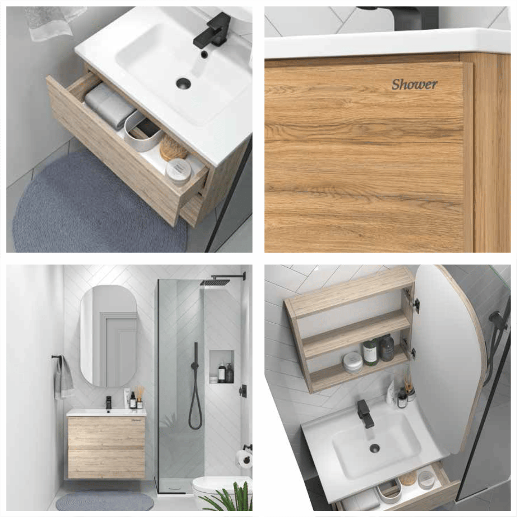 SHOWER IDOL Banyo Dolabı 65 Cm 