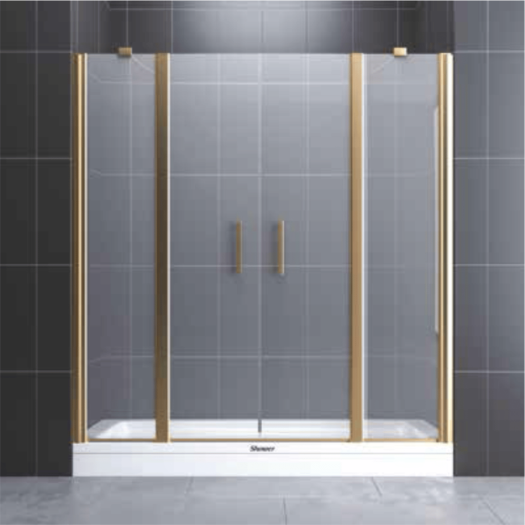 SHOWER JUPITER İki Duvar Arası 2 Sabit 2 Açılır Tekne Üzeri Kabiın