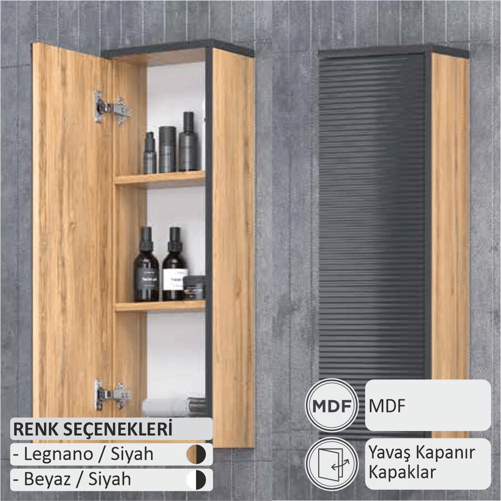 SHOWER LUNA Blok Dolap 