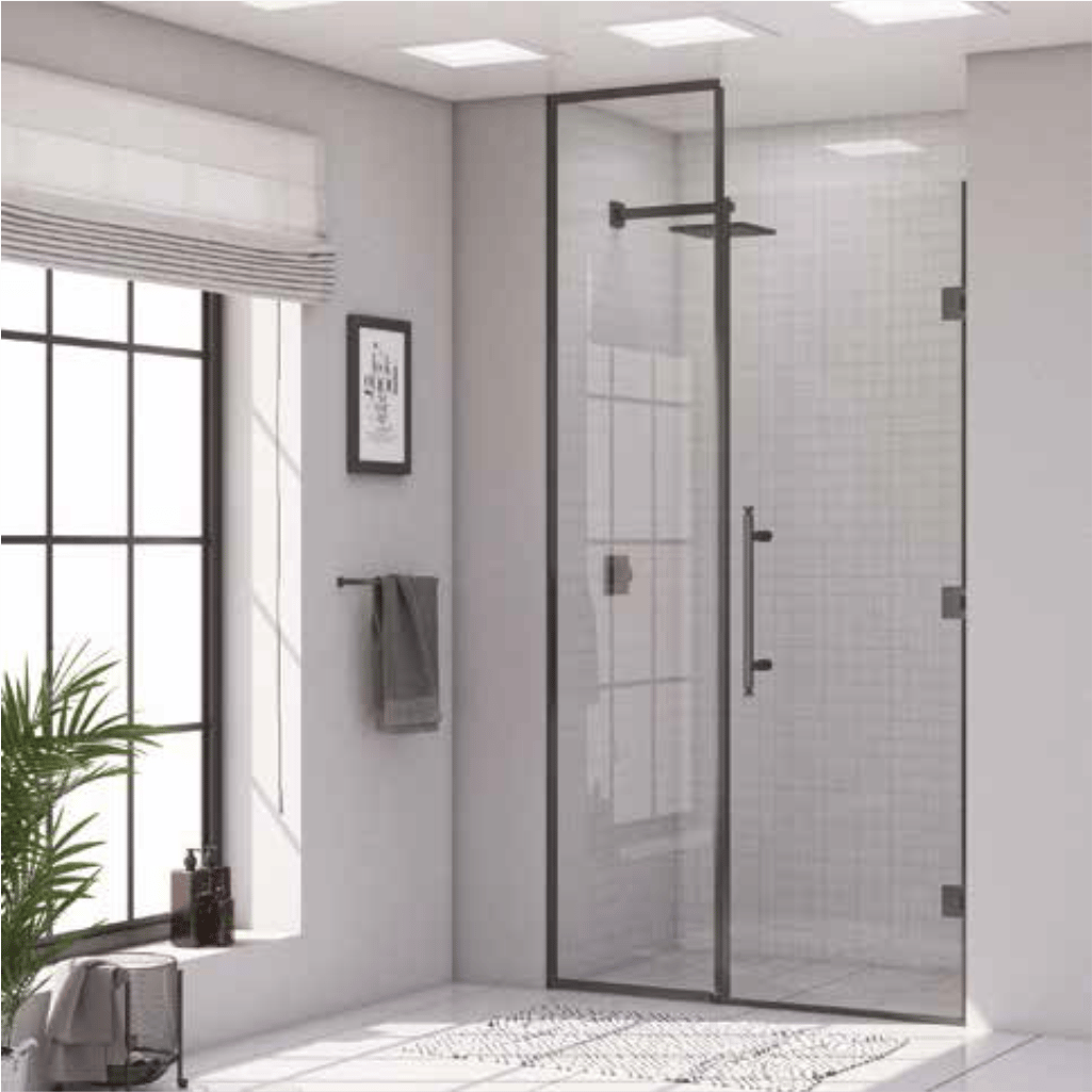 SHOWER MAXI 1 Sabit 1 Açılır Kabin