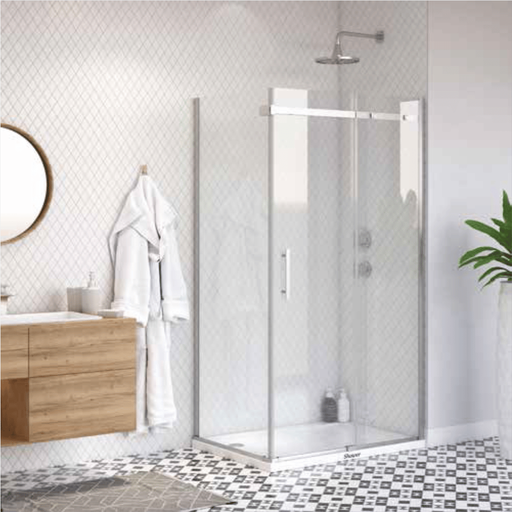SHOWER MERKÜR 1 Sabit 1 Çalışır Yan Panelli Tekne Üzeri Kabin