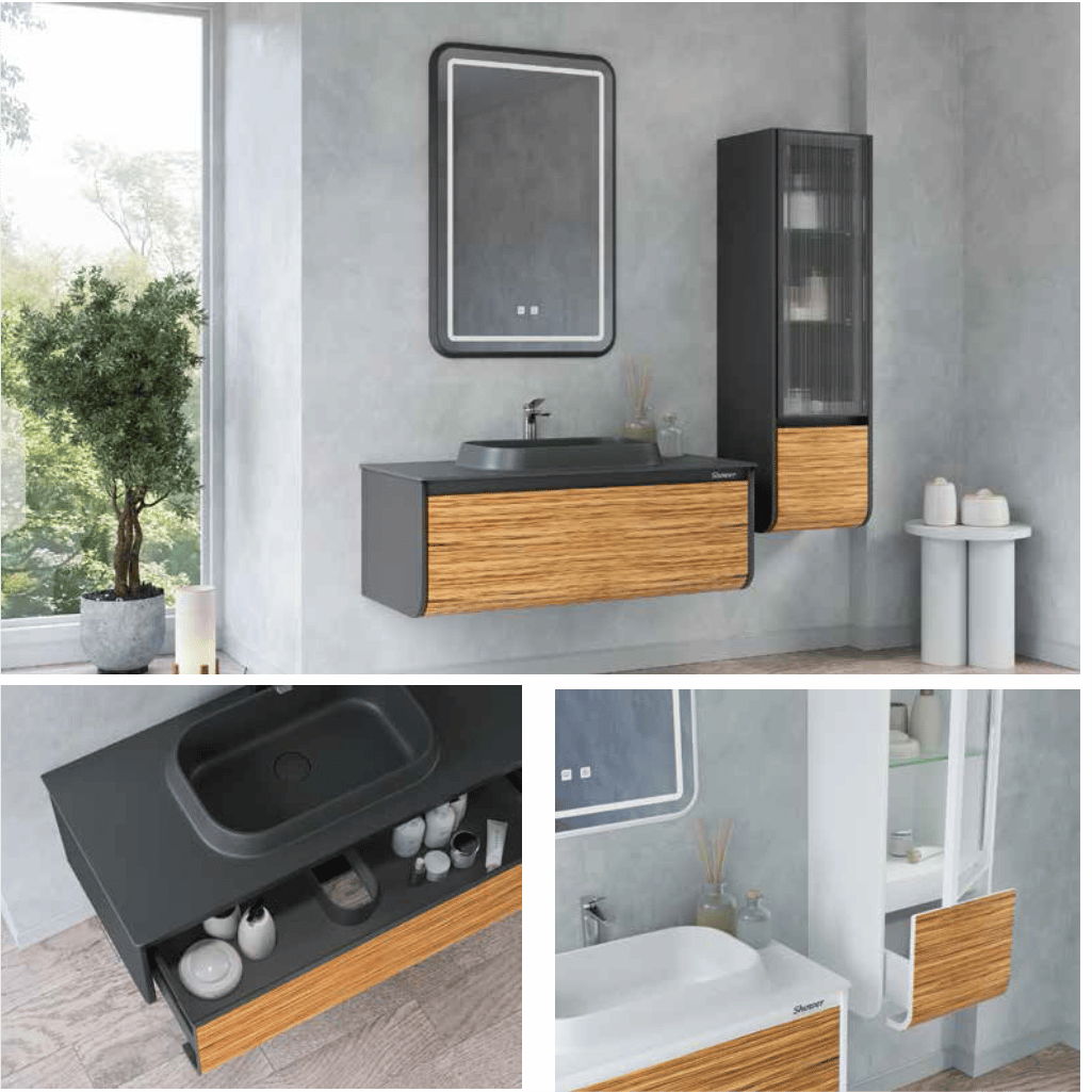 SHOWER MONTANA Banyo Dolabı 108 Cm