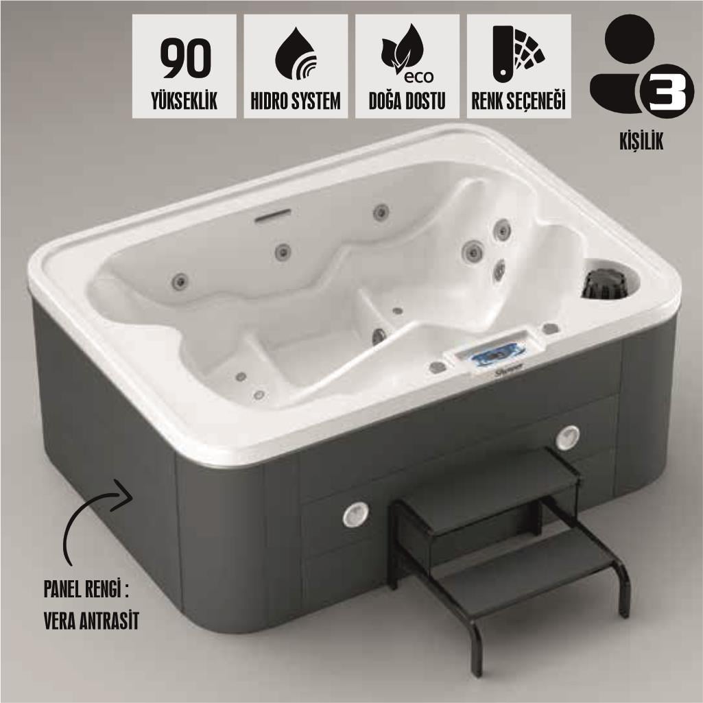 SHOWER NOVUS Outdoor Spa (Dış Mekan Jakuzi)