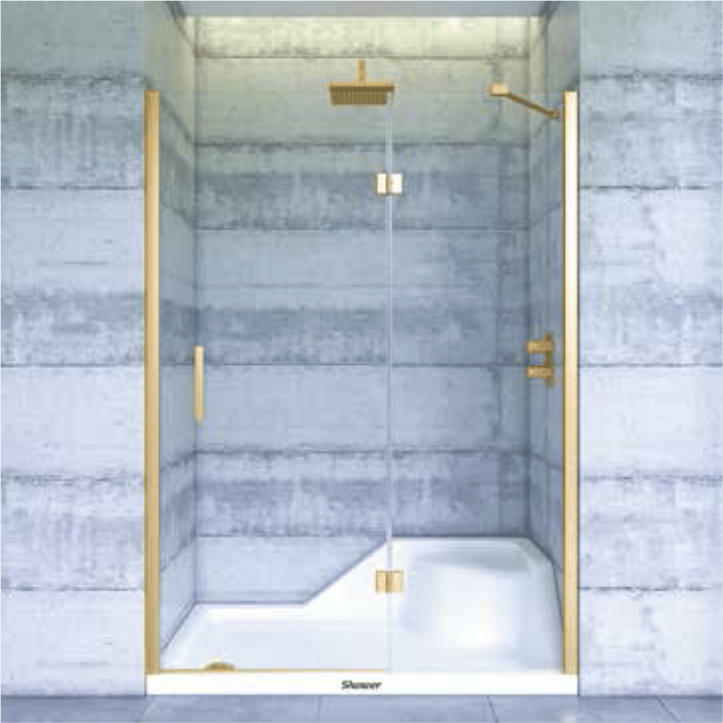 SHOWER PLACE İki Duvar Arası 1 Sabit 1 Açılır Tekne Üzeri Kabin