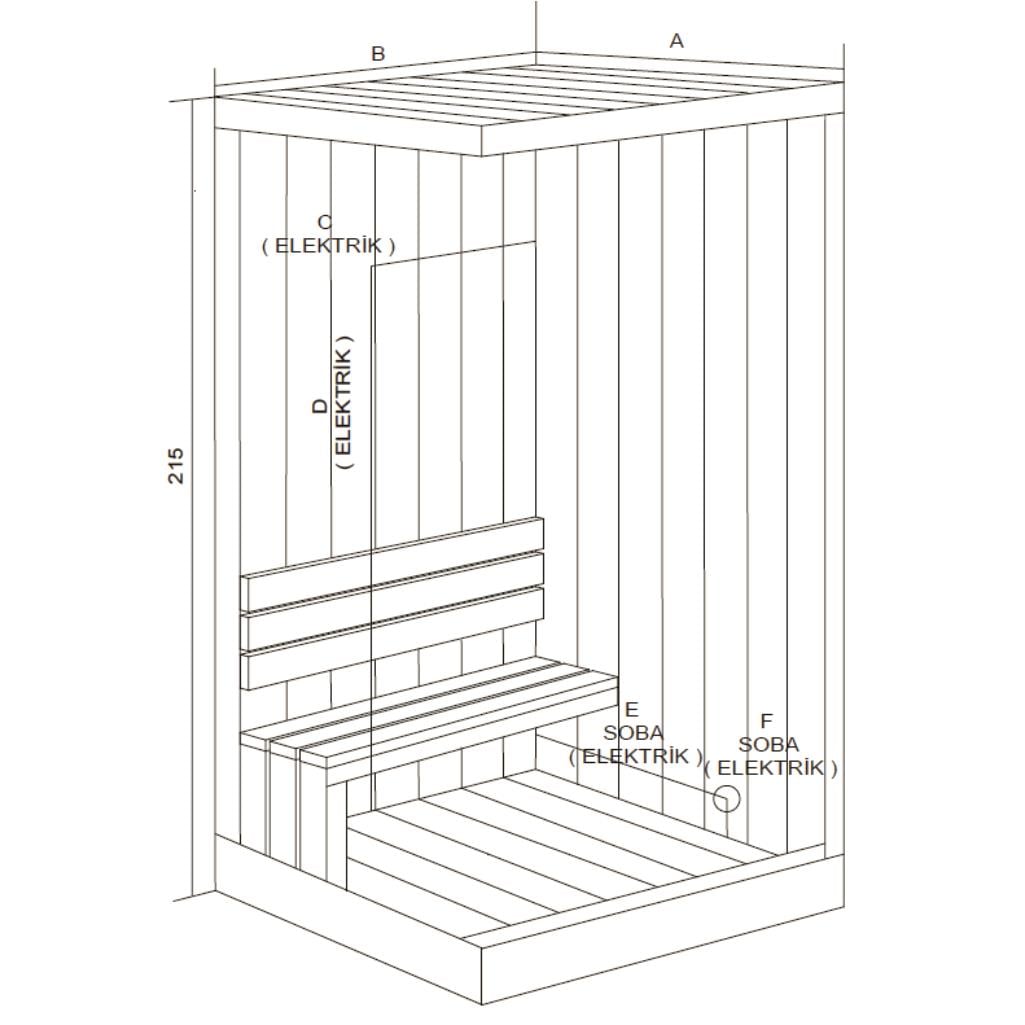 SHOWER Trine Sauna + Kompakt Sistem