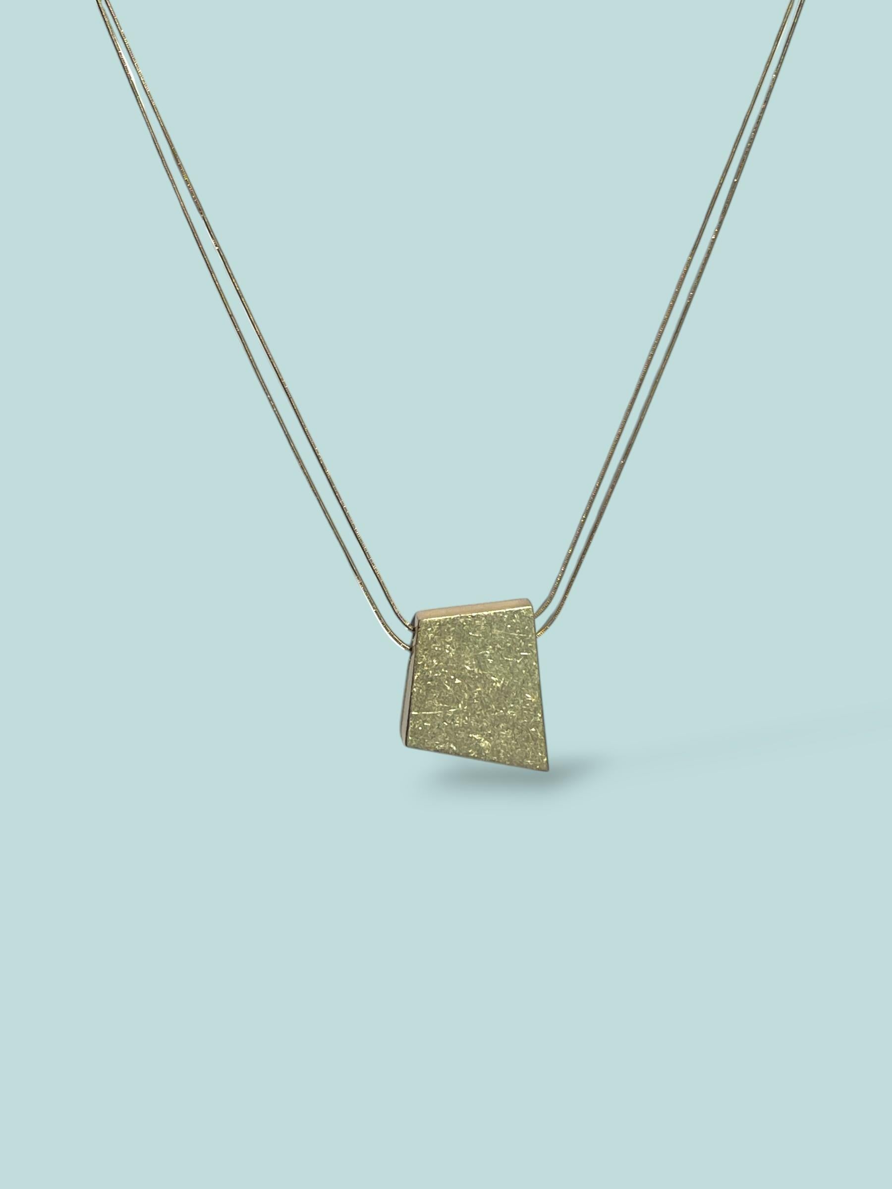 Geo Zincir Kolye Gold