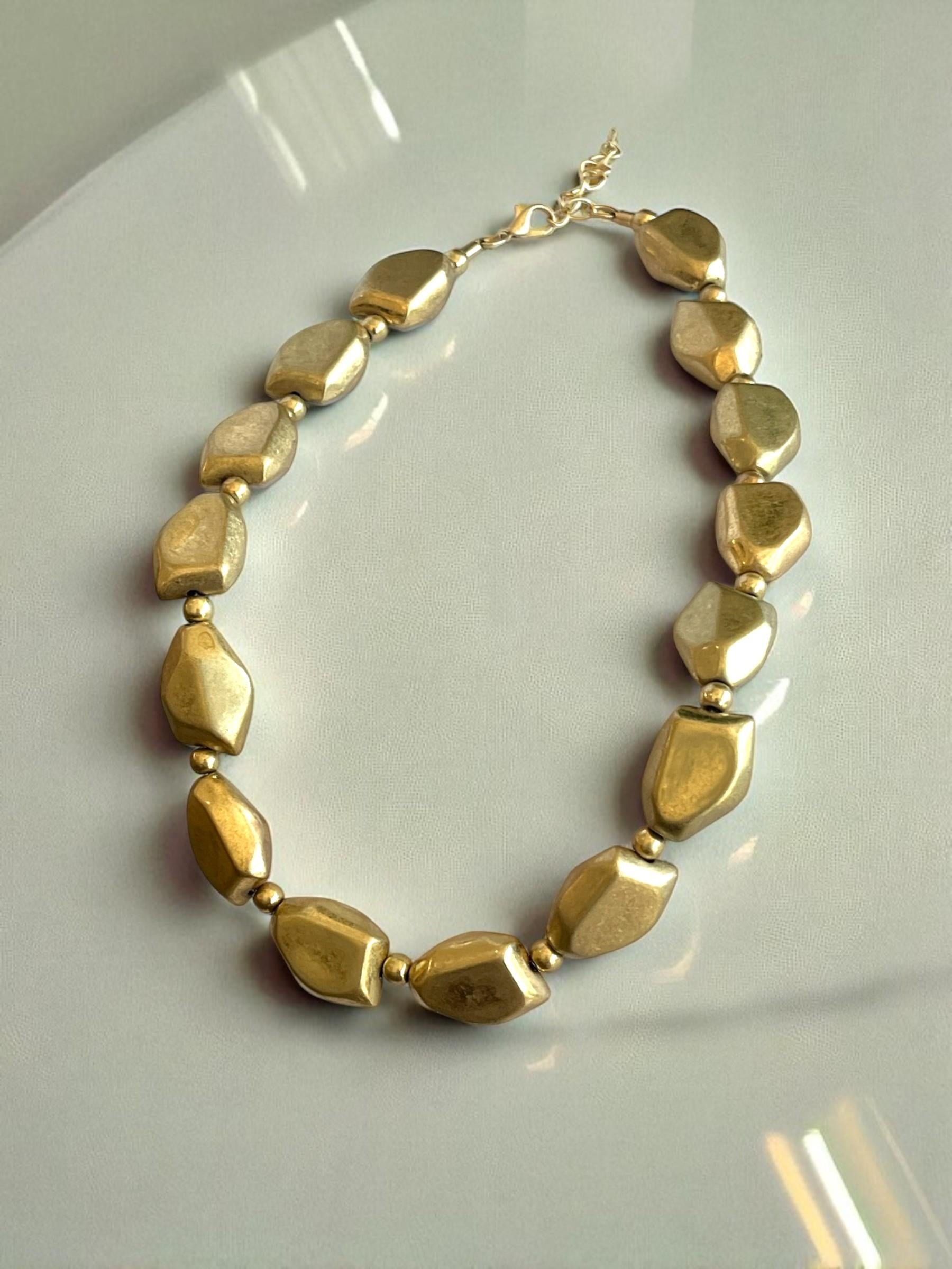Sıra Taş Gold Kolye