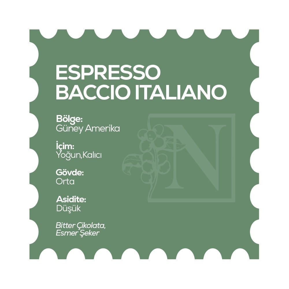 Espresso Baccio İtaliano, Yoğun Kahve SevenlerEspresso Baccio İtaliano