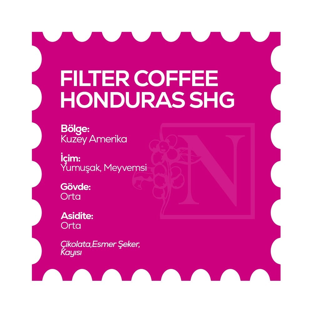 Honduras SHG Filtre Kahve - Senin KahvenHonduras  SHG Filtre Kahve