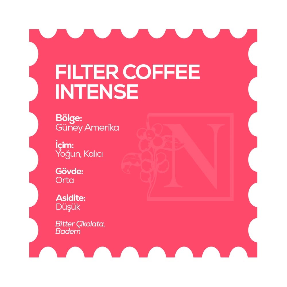 İntense Filtre Kahveİntense Filtre Kahve