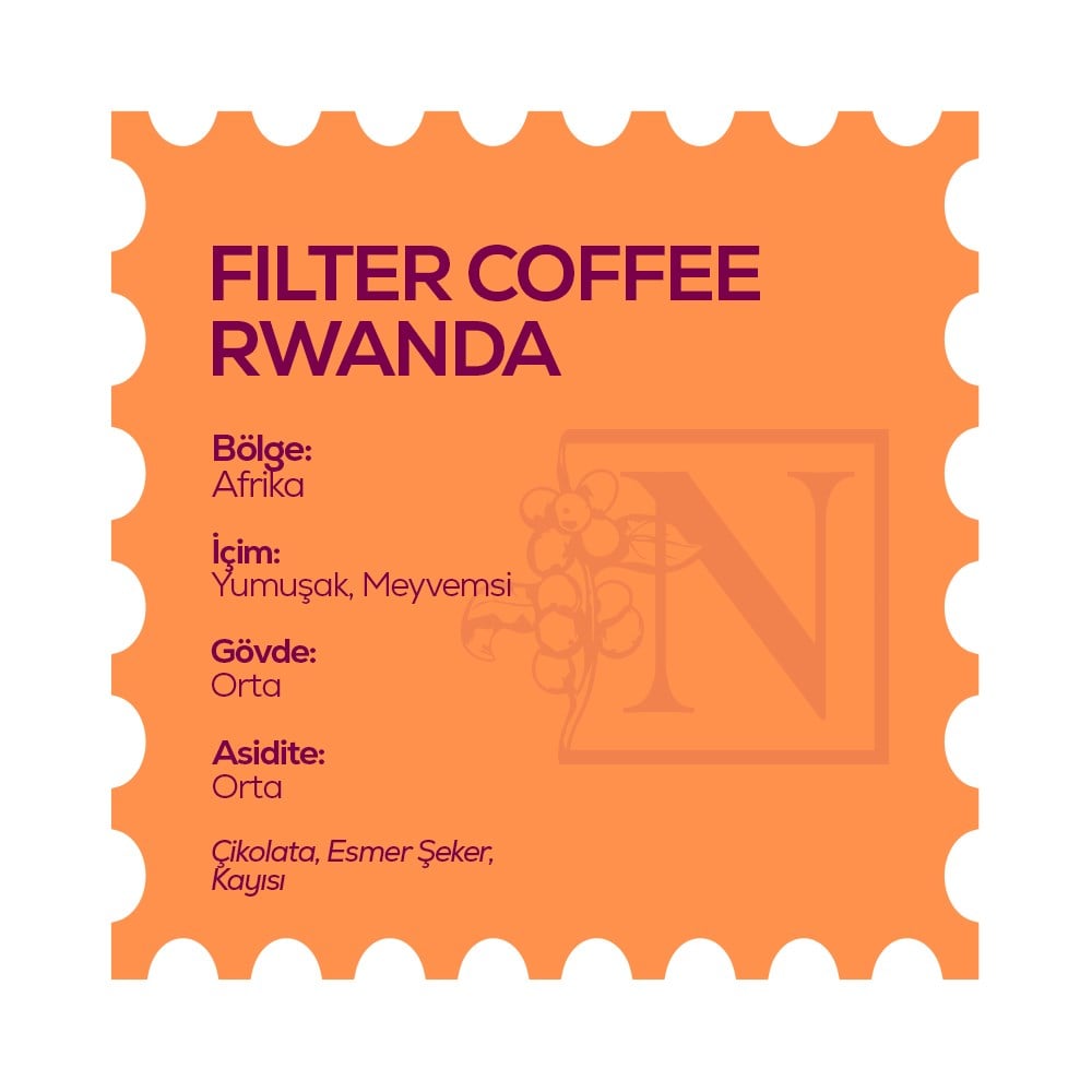 Rwanda Gıhanga Filtre Kahve- Afrika LezzetleriRwanda Impexcor Filtre Kahve
