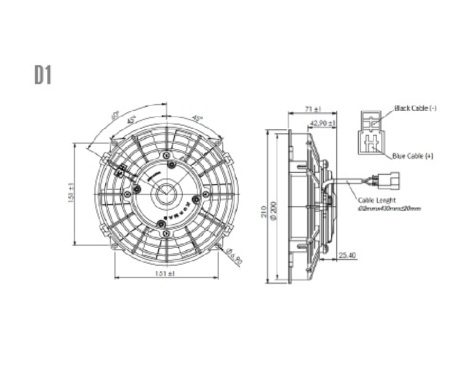 8'' KOMPLE YASSI INCE UFLEC AKSIYEL  5702208120001 12V