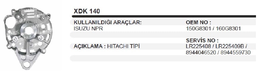 ALTERARKA KAP>ISUZU NPR NKR