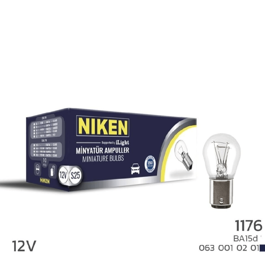 AMPUL 1176 AMPUL DUZ BA15d  P21W/5W(12V) 10LU