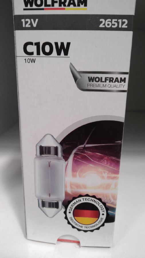 AMPUL 12V   10W SV858 SOFIT KISA JAPON 31 mm