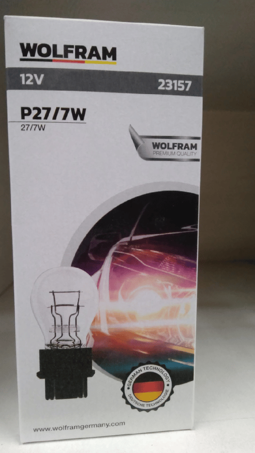 AMPUL 12V  27/7W P27/7W PLASTIK DUYLU USA TIP